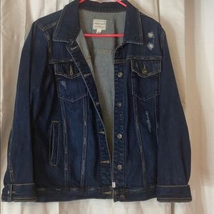 Dark jean jacket